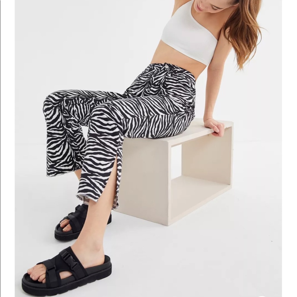 BDG Zebra Print pants